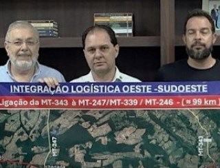 Chico Guarnieri recebe grupo que busca estadualização da ligação da MT-339 a 343