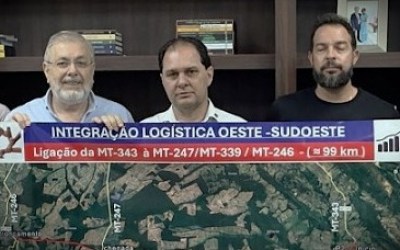 Chico Guarnieri recebe grupo que busca estadualização da ligação da MT-339 a 343