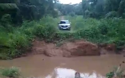 "Mirão da Jatobá", revoltado, grava vídeo cobrando Prefeita; Estrada do Jatobá está interrompida