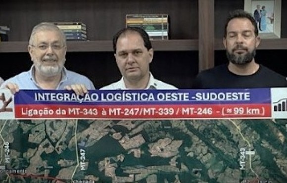 Chico Guarnieri recebe grupo que busca estadualização da ligação da MT-339 a 343